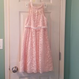 David's bridal girls dress
